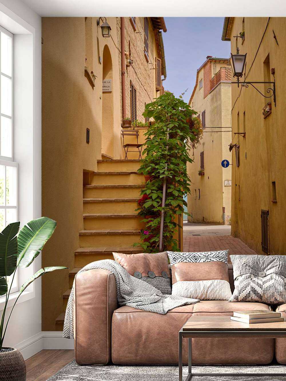 Treppe in einer italienischen Straße