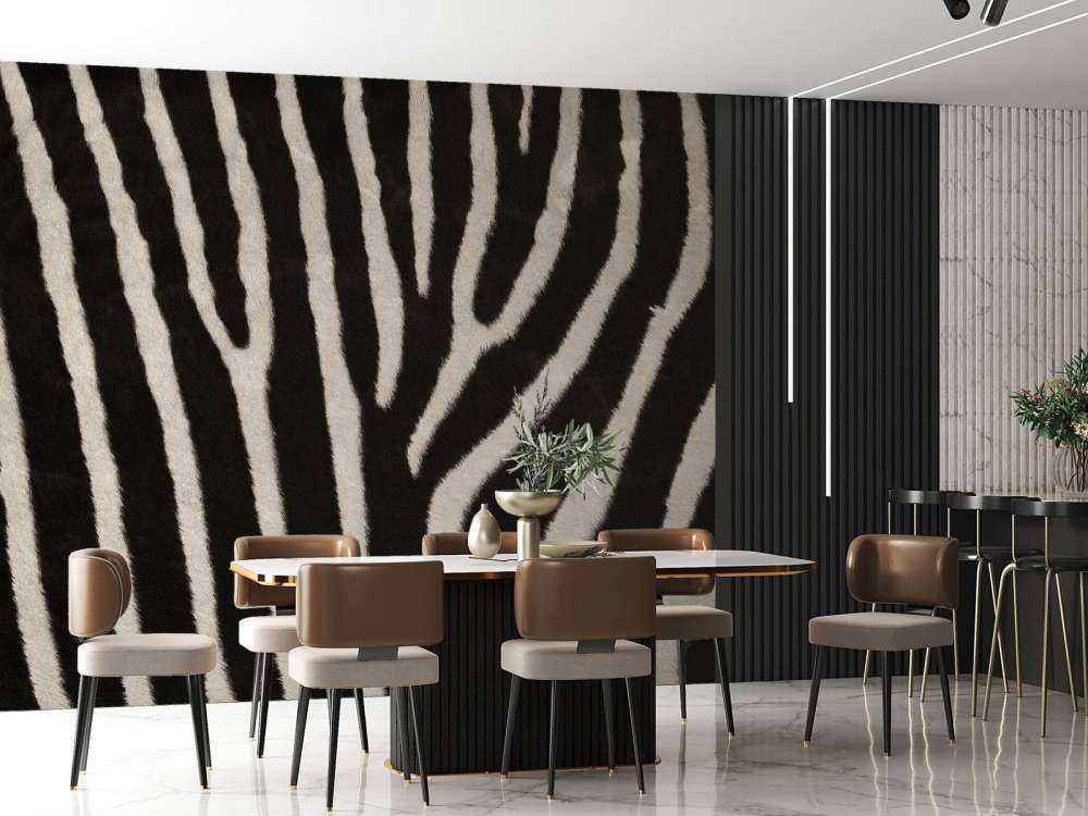 Zebra-Mantel