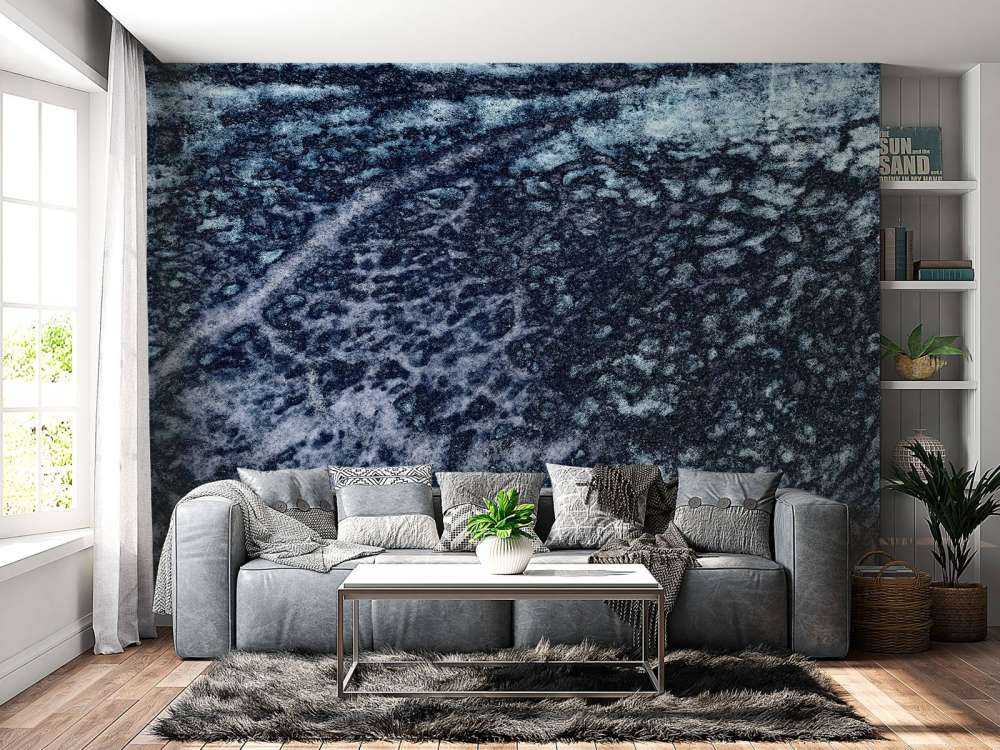Textur blau