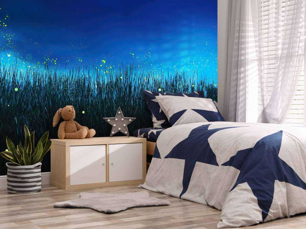 Glühwürmchen in der Nacht