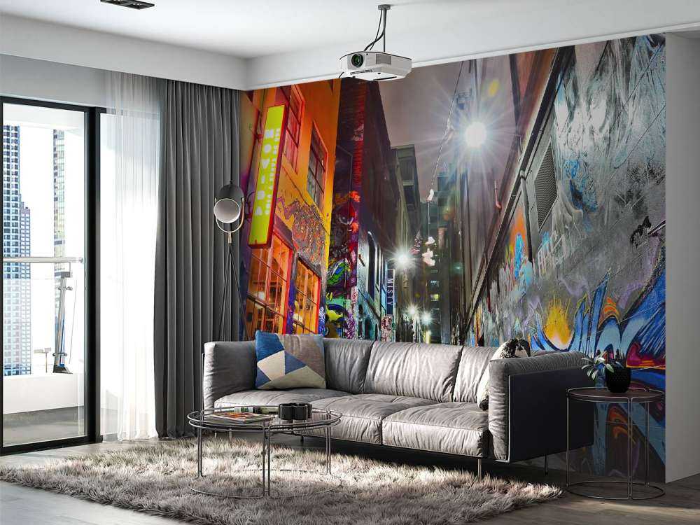 Graffiti-Straße