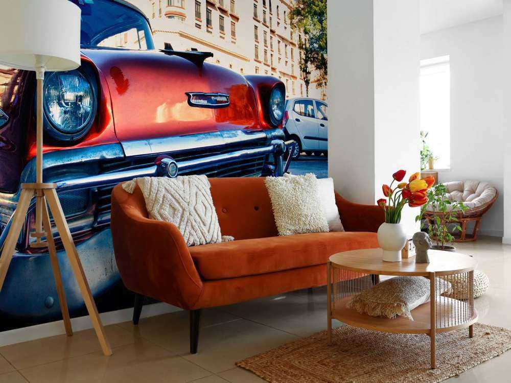 Roter Oldtimer