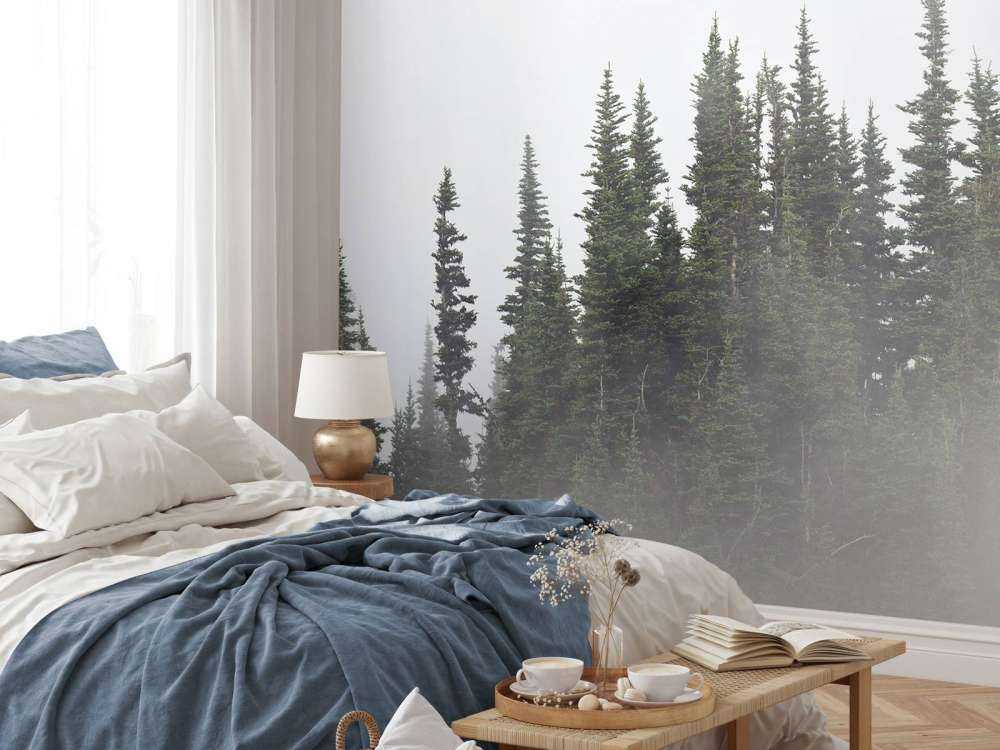 Bäume im Nebel - Wallexclusive