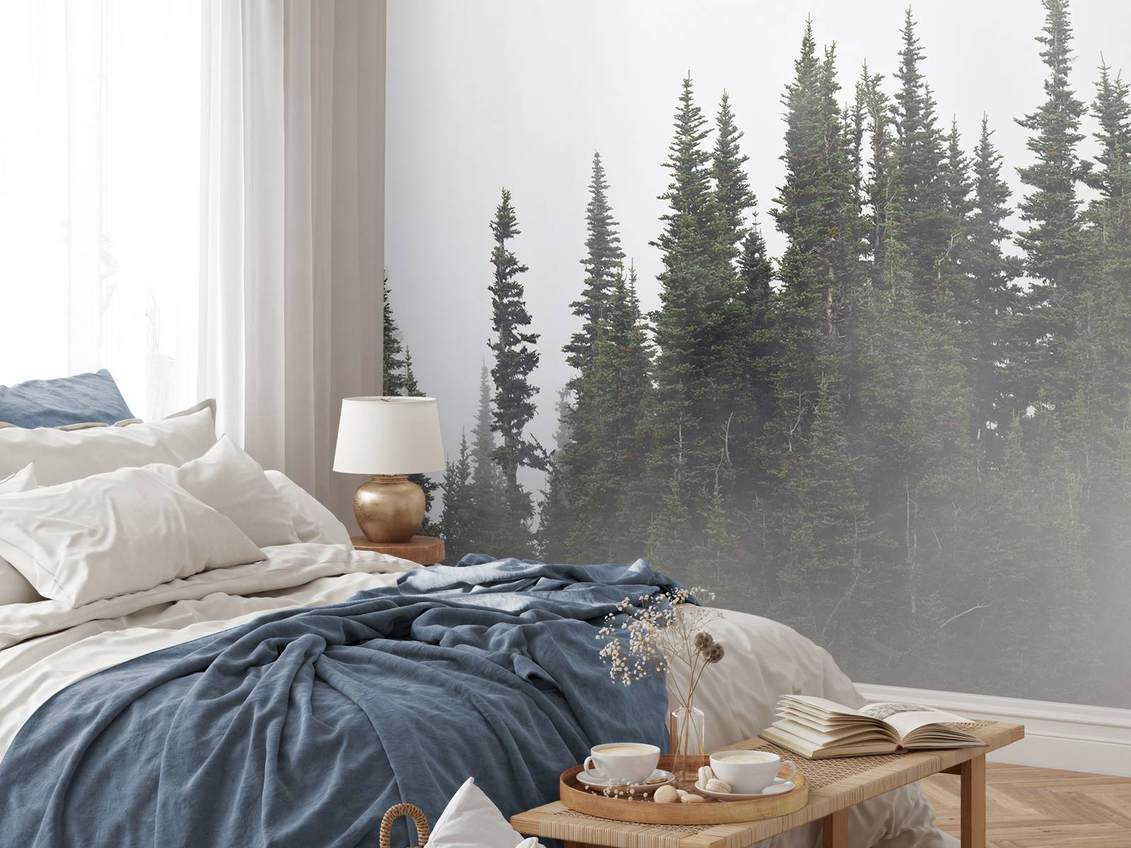 Bäume im Nebel - Wallexclusive