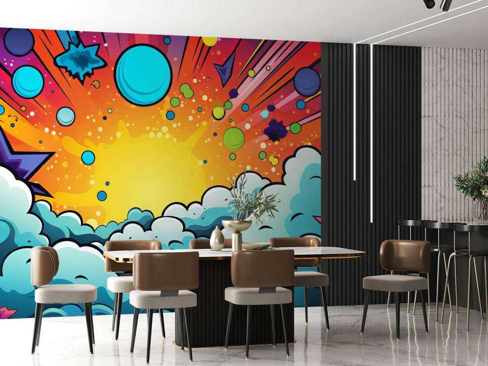 Kosmische Farbexplosion