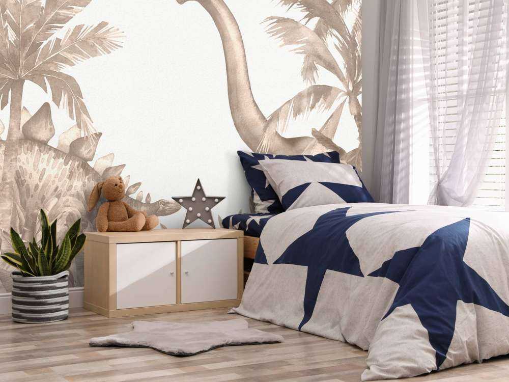 Dinosaurier in Taupe