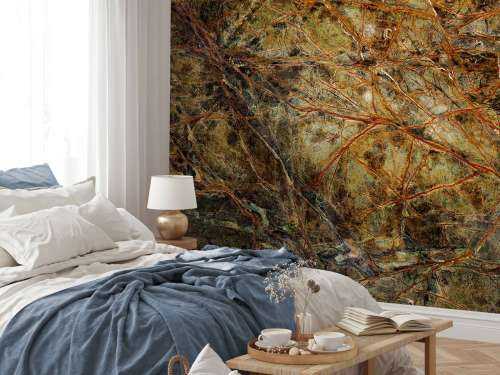 Marmor mit farbigen Adern