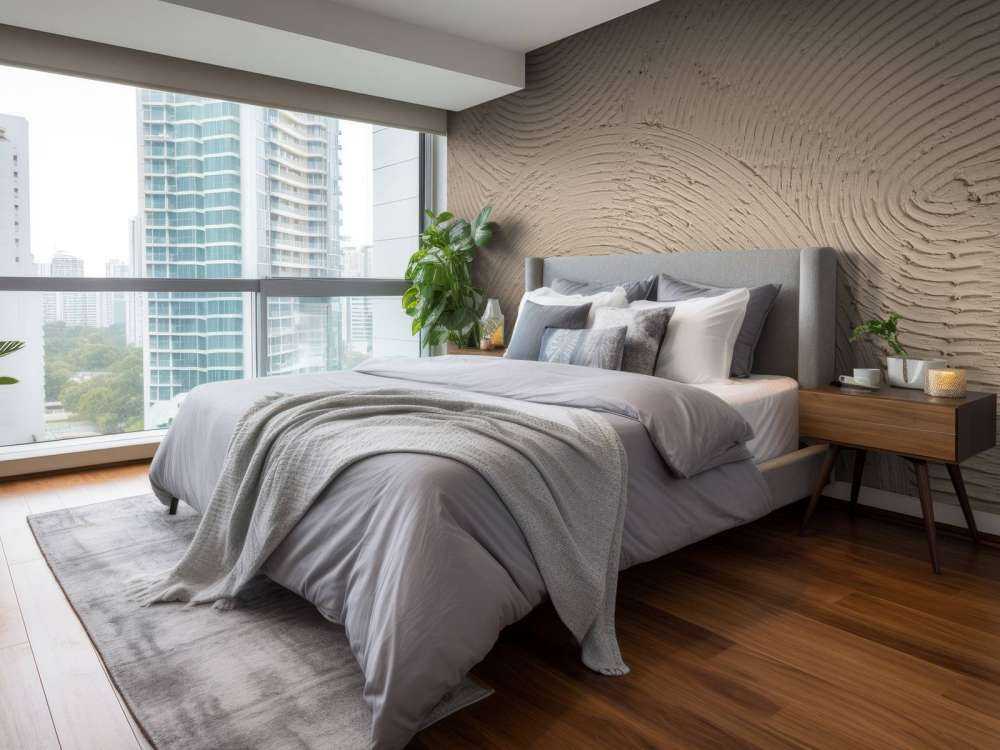 Zen-Kreise in Taupe
