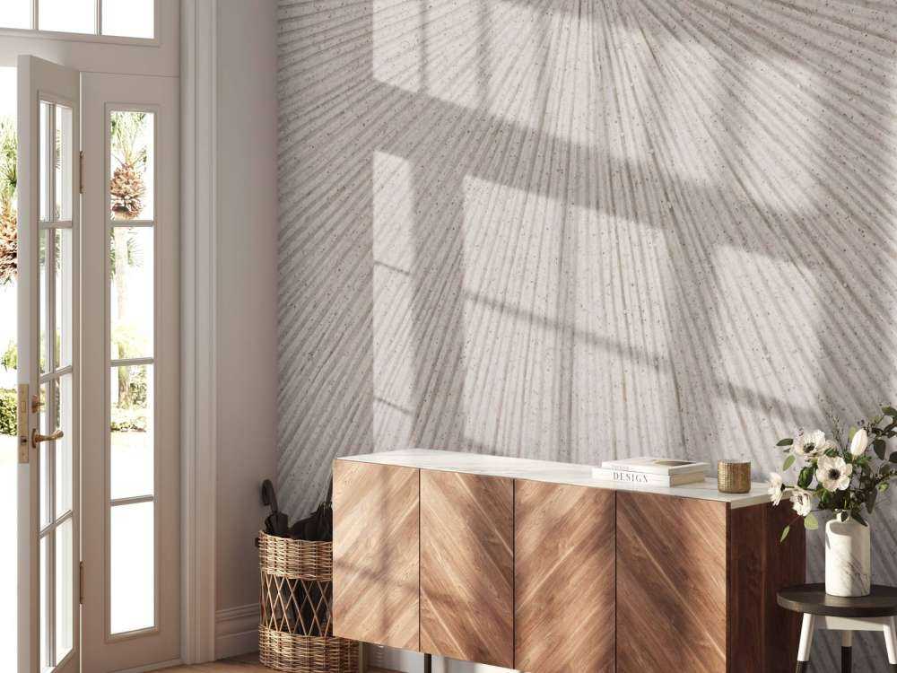 Textur mit Linien in Leinenbraun