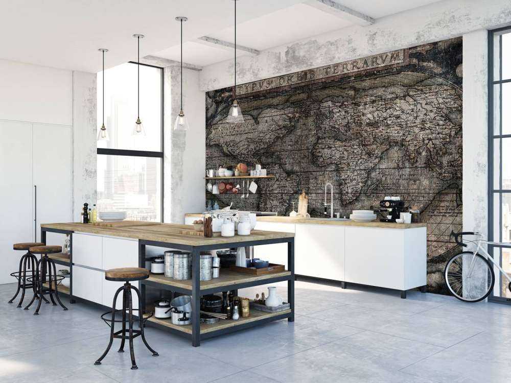 Lateinische Weltkarte