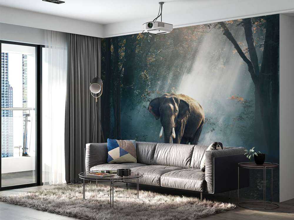 Elefant im Dschungel