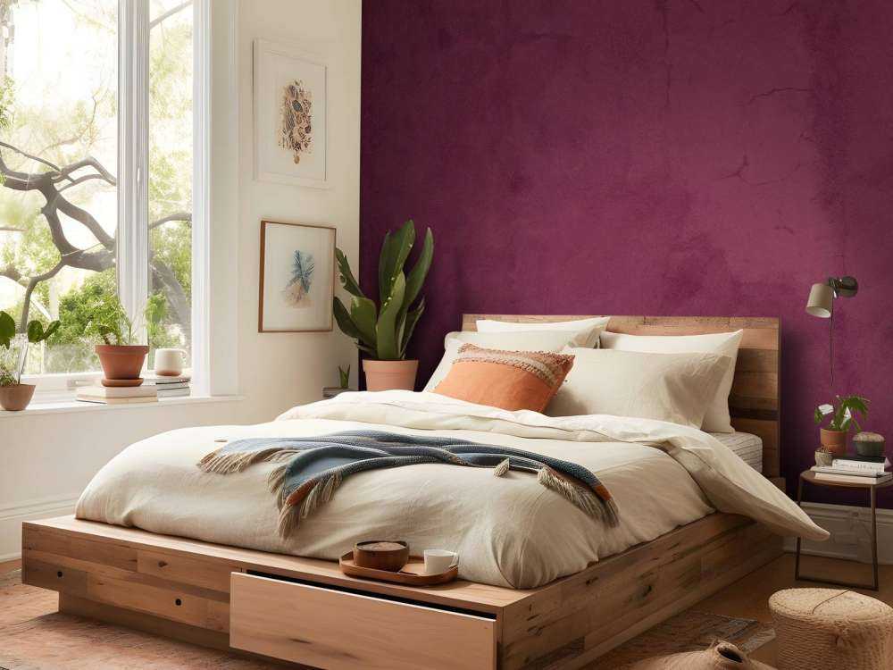 Violetter Beton