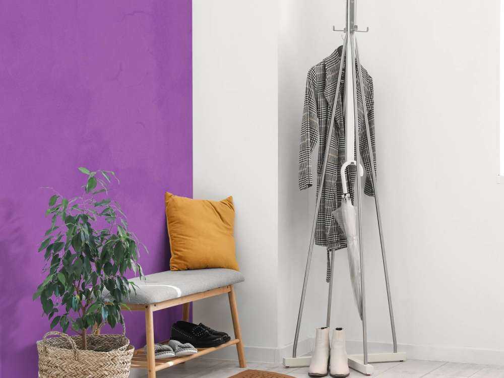 Violetter lila Beton