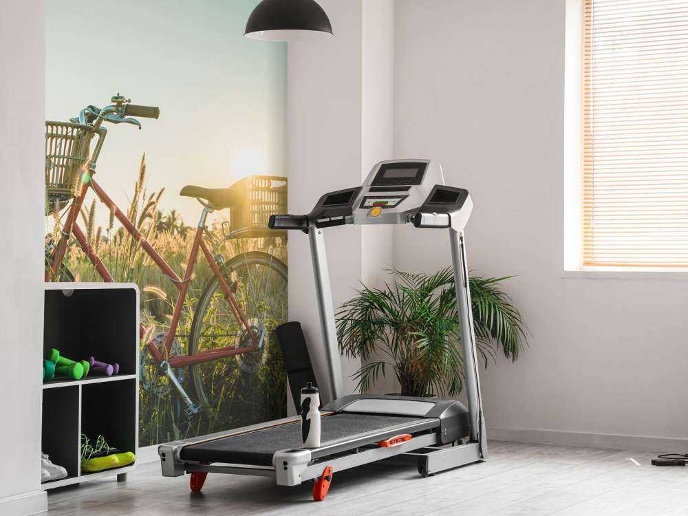 Rotes Vintage-Fahrrad