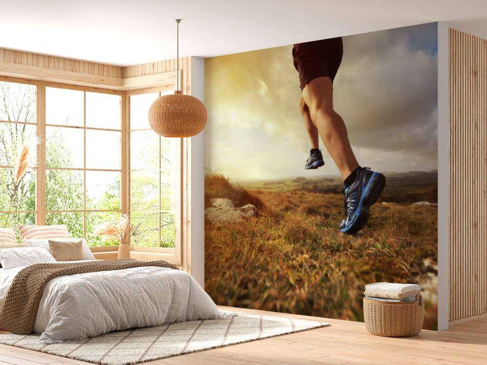 Jogger in Aktion