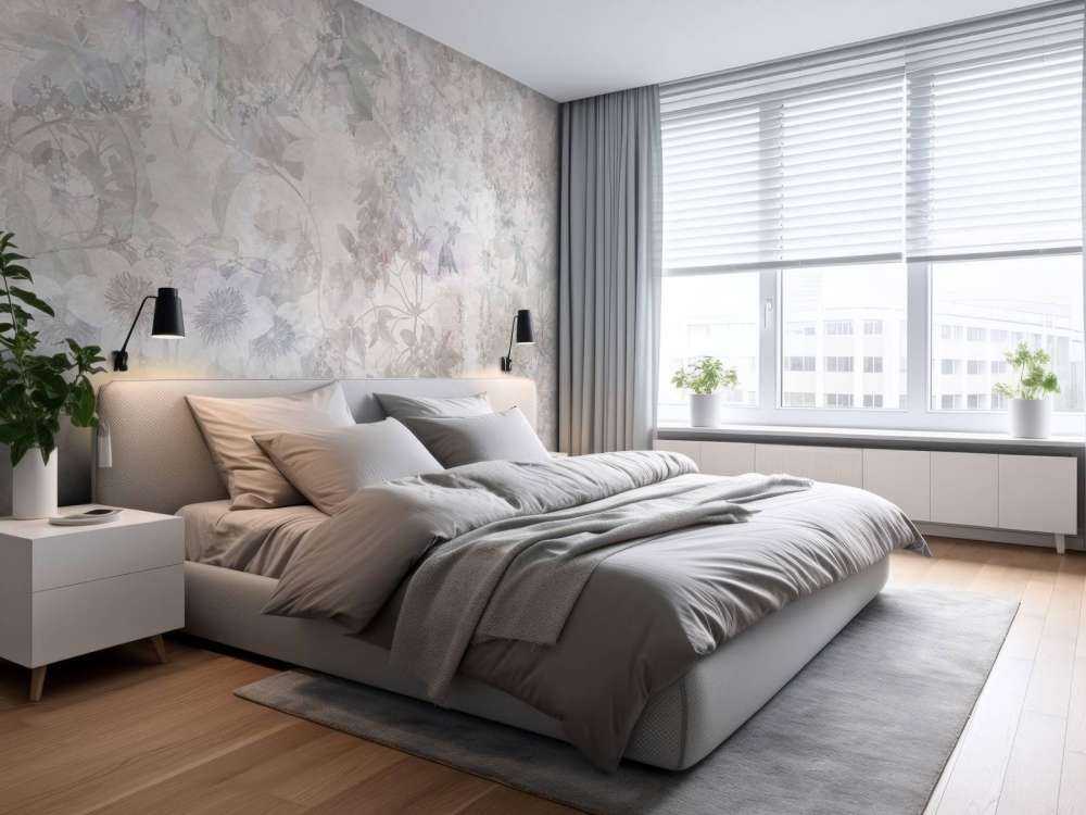 Aquarellgarten Taupe
