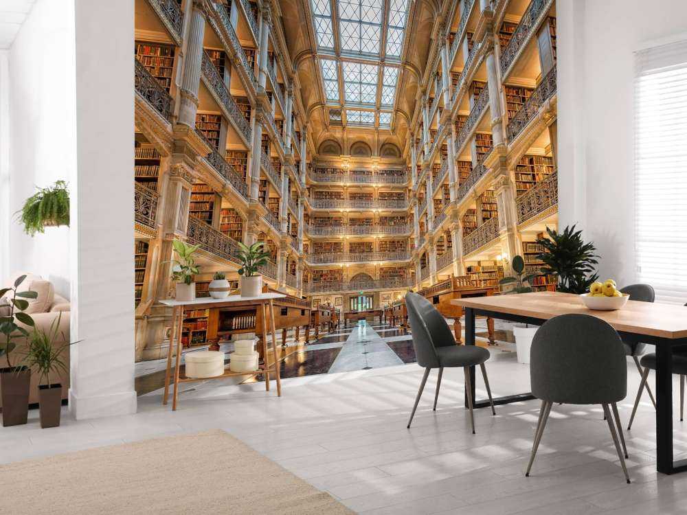 Erleuchteter Literaturraum