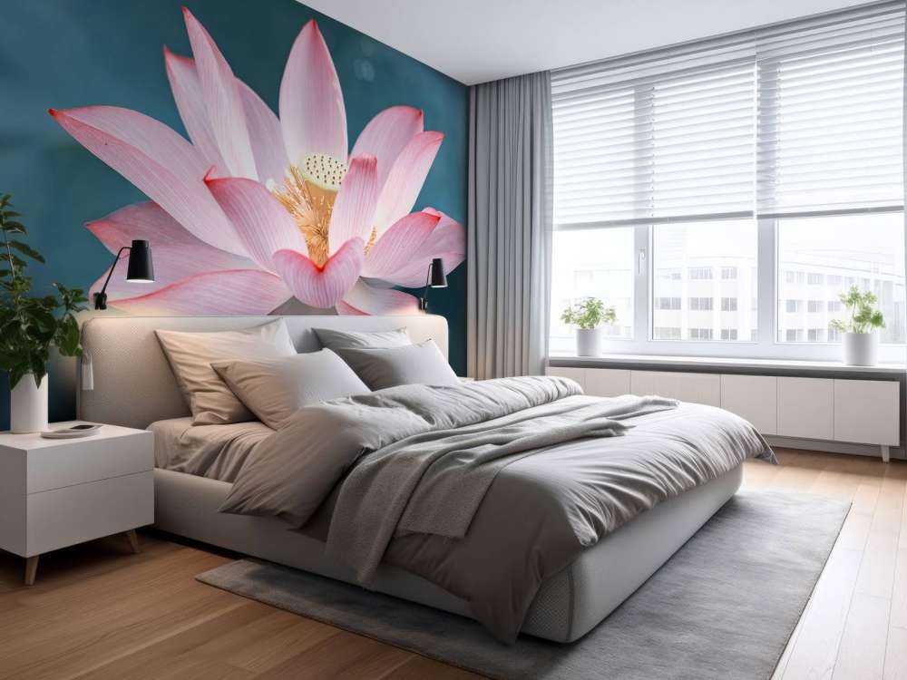 Nahaufnahme der Lotusblume