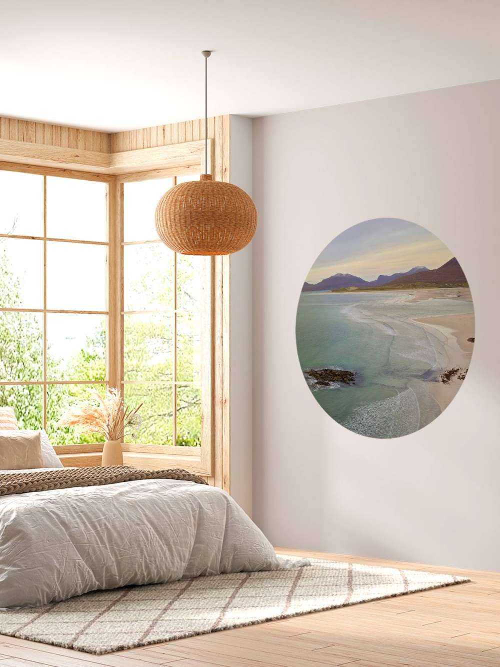 Meer und Berge entlang der Küste