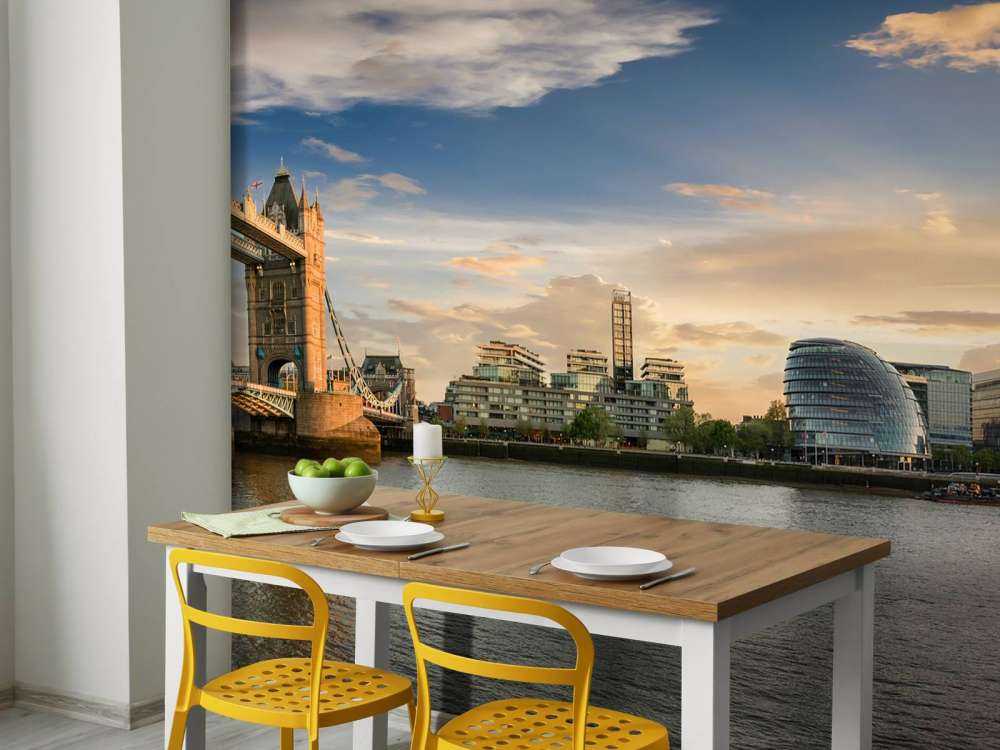 London Skyline mit Tower Bridge