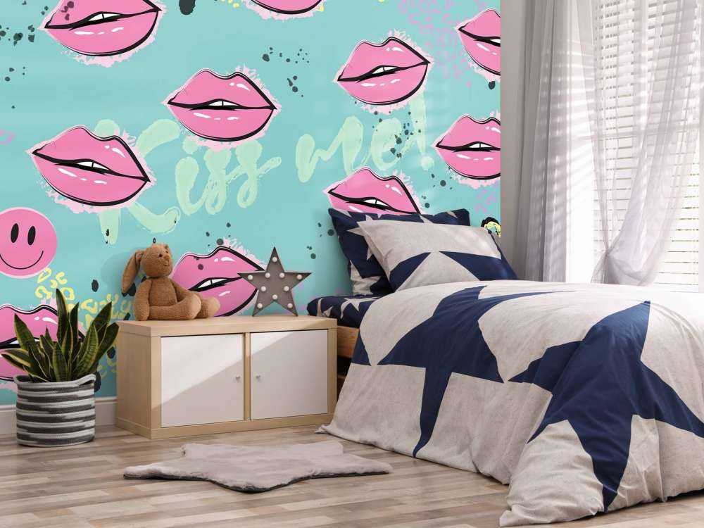 Kiss kiss turquoise