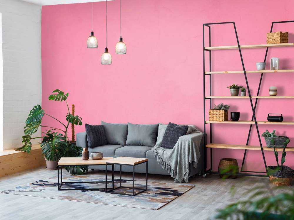 Schimmernder blush Beton