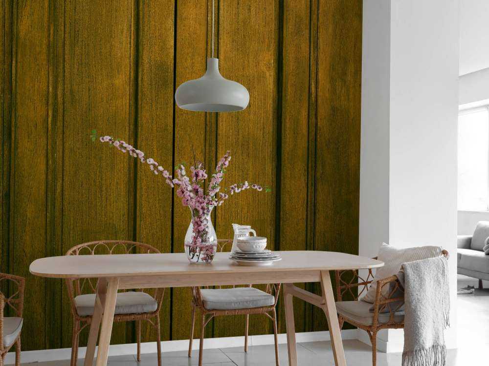 Ockergelbes Holz