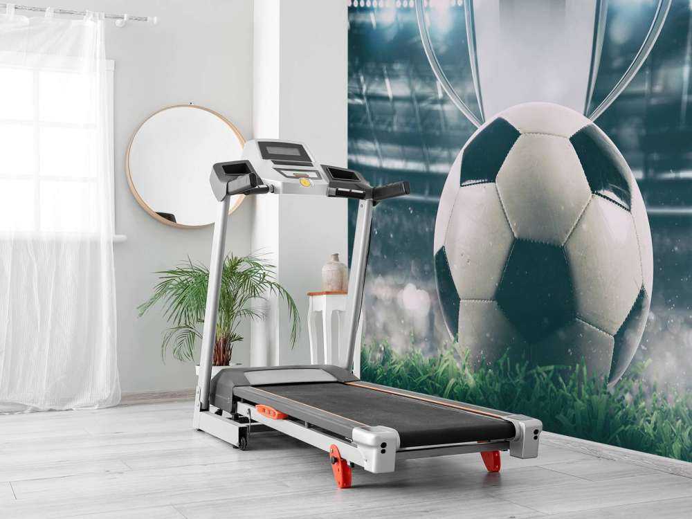 Fußball mit Pokal