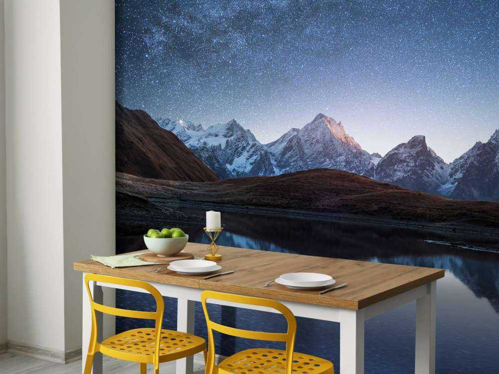 Berge bei Nacht