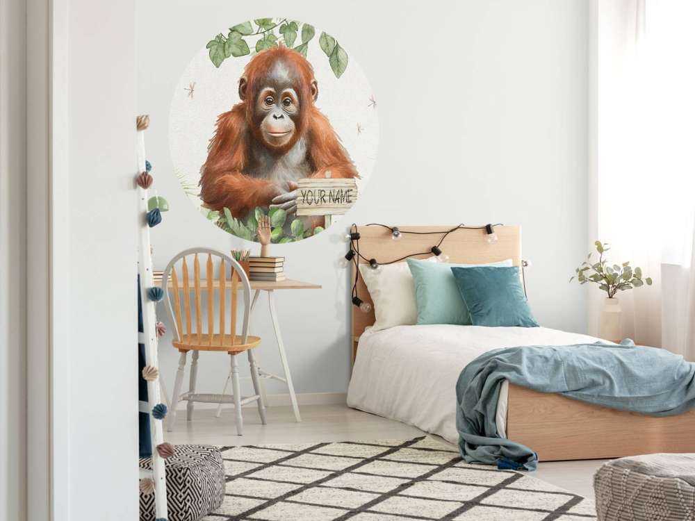 Junger Orang-Utan im Dschungel