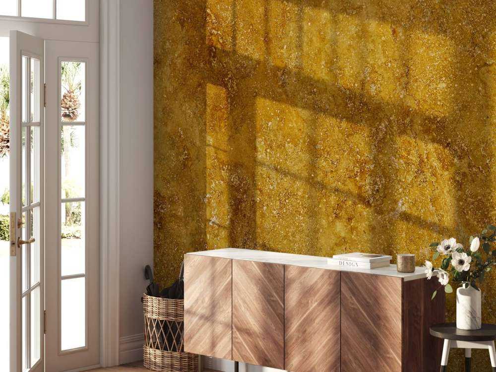 Goldfarbener Marmor