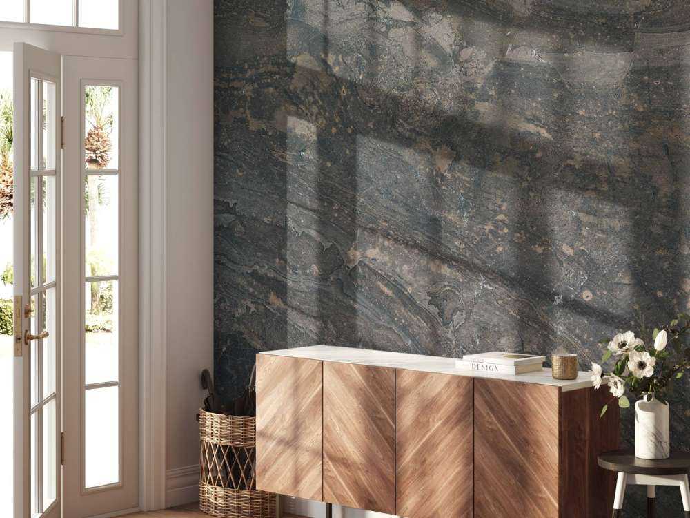 Marmor mit grauem Sandfarbton
