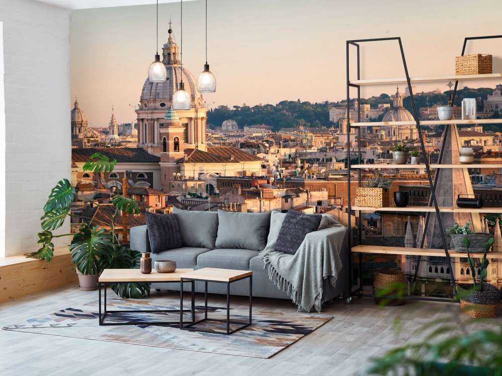 Rom Blick von der Dachterrasse