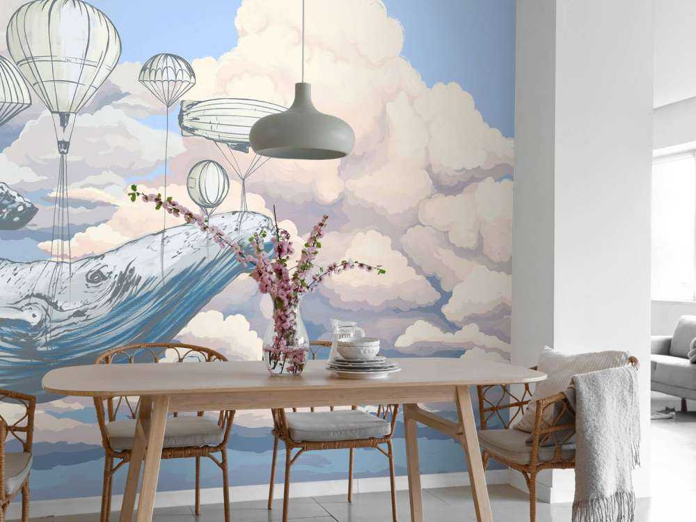 Whale und seine Heißluftballons