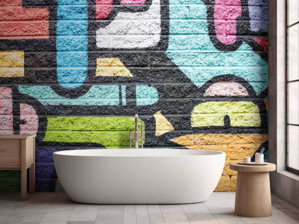 Graffiti-Wand