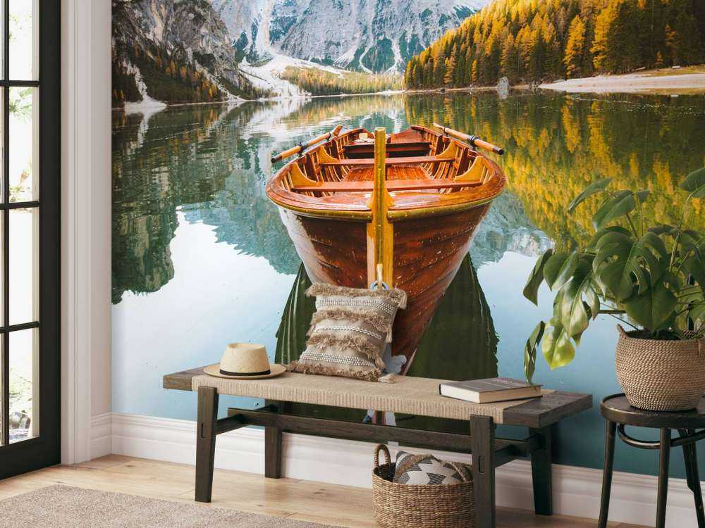 Ruderboot im See