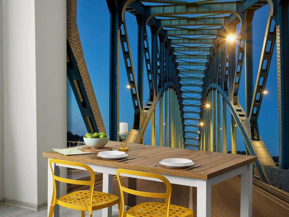 Stahlbogenbrücke