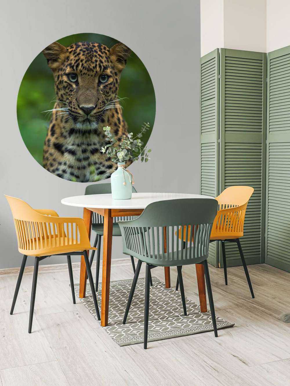 Fokussierter Leopard