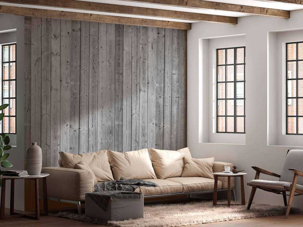 Holzplanken in 3D Optik