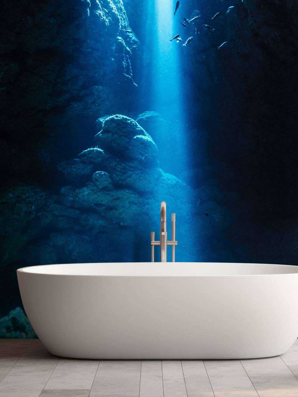 Licht in einer Höhle