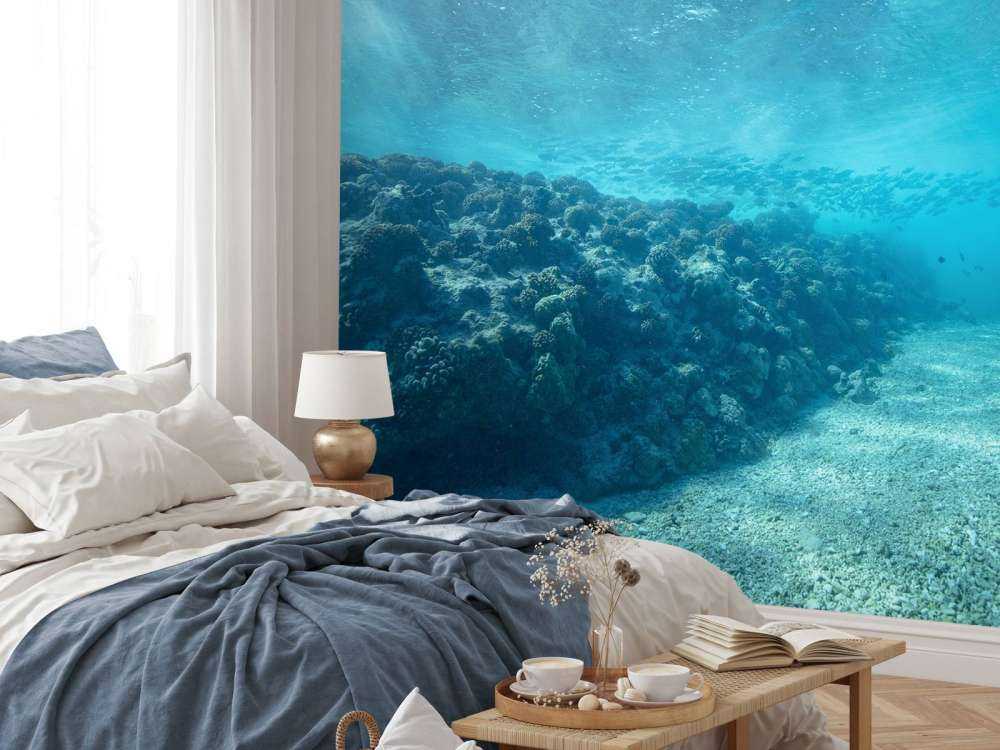 Unterwasserwelt mit Korallen