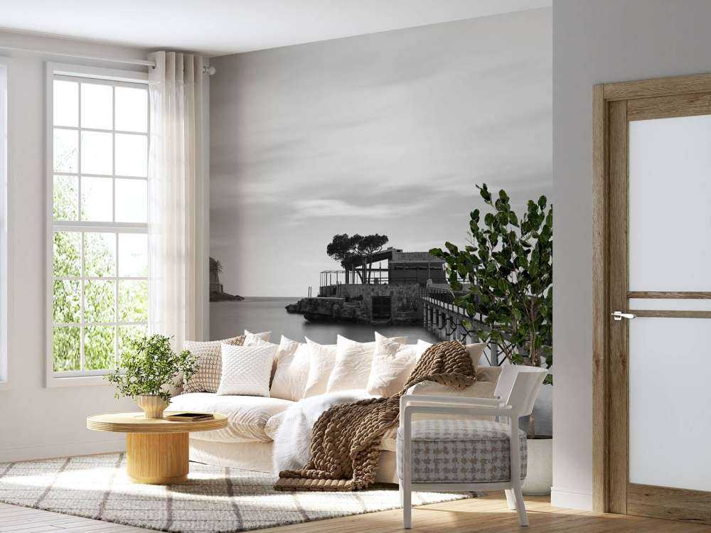 Gerüst zur Insel
