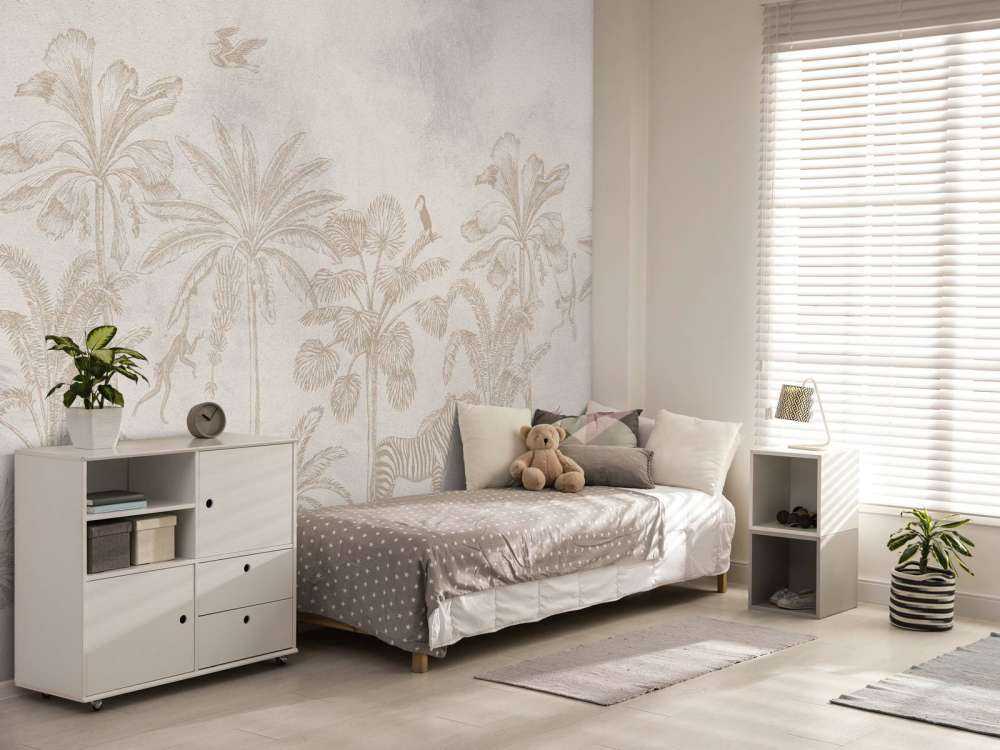 Tierischer Dschungel taupe