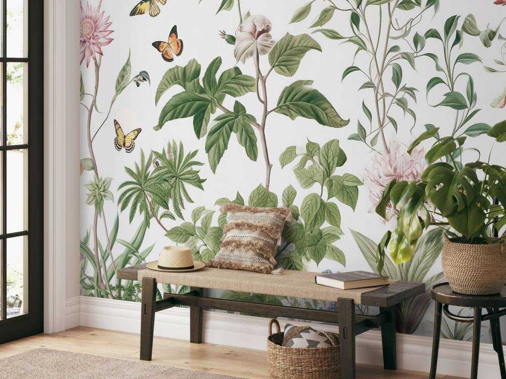 Elegante Blumenillustration