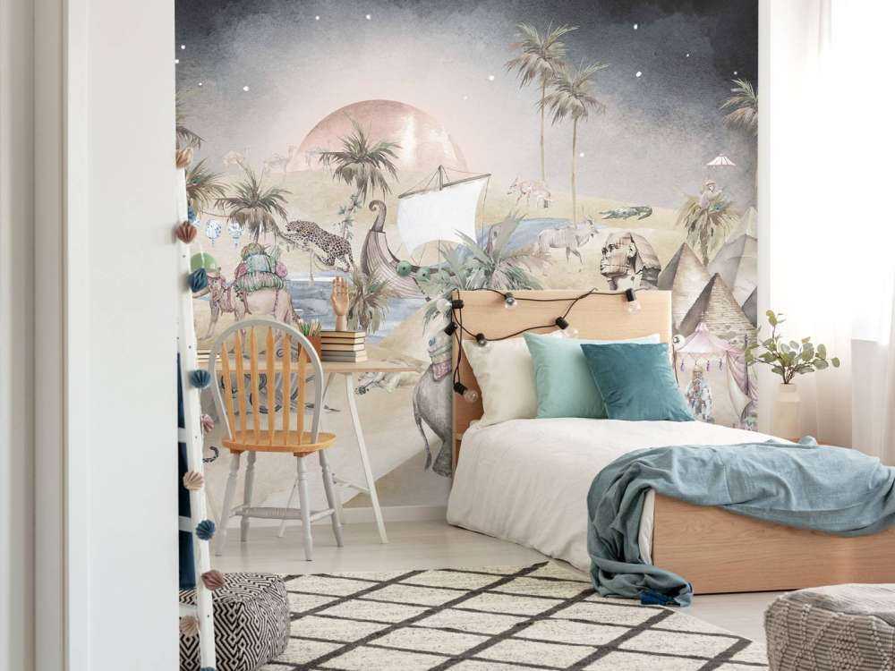 Das alte Ägypten bei Nacht