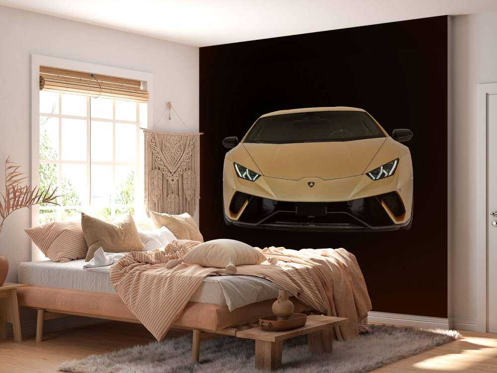 Lamborghini Huracán - Front, schwarz