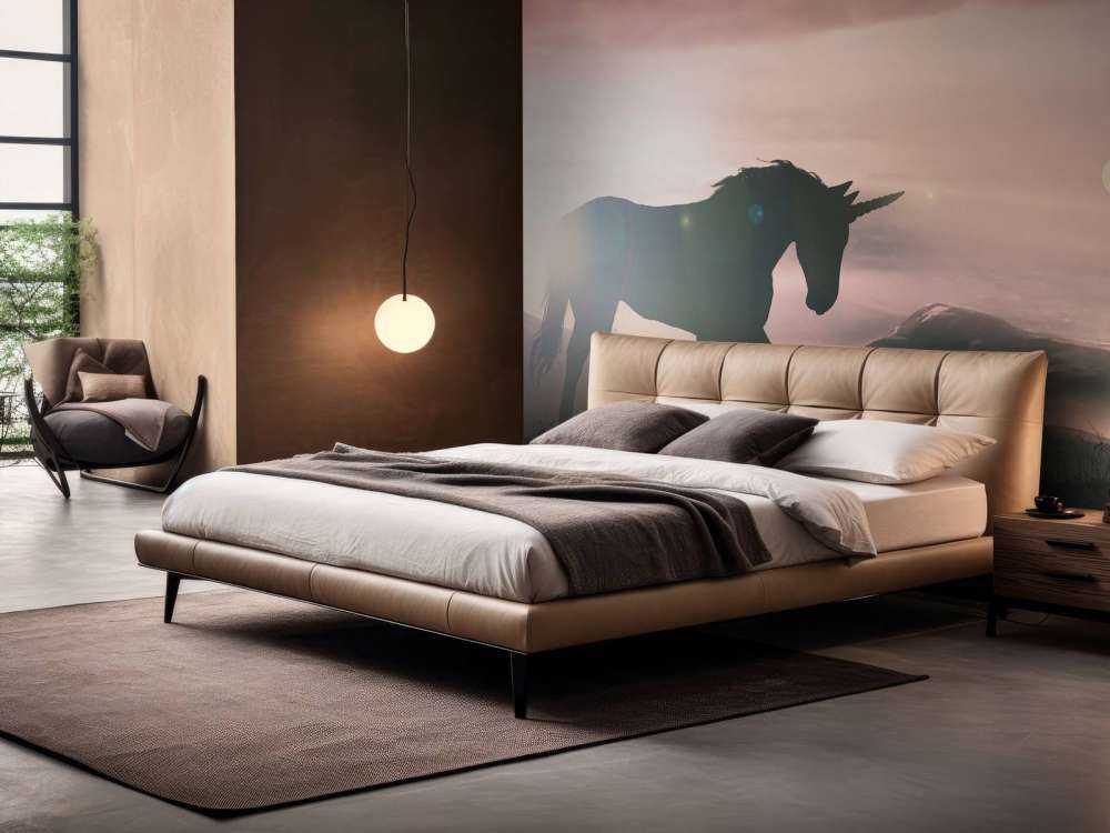 Einhorn bei Sonnenuntergang