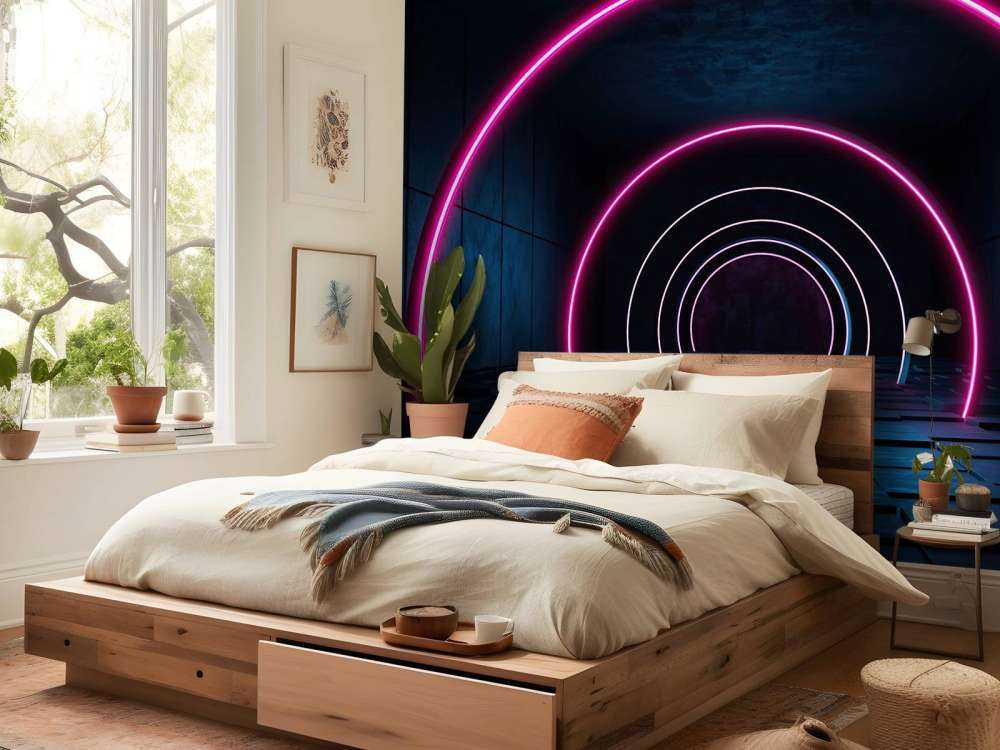 Moderner futuristischer Flur