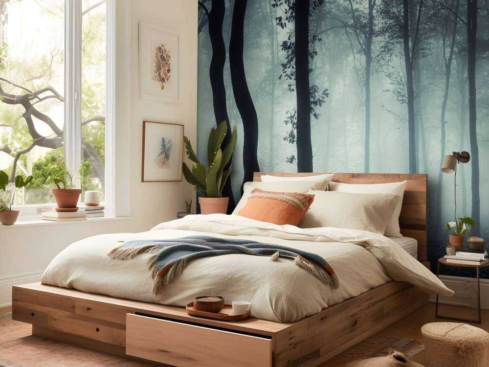 Dunkler Wald