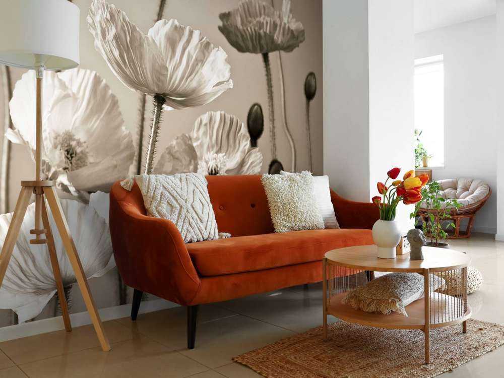 Mohnblumen vintage
